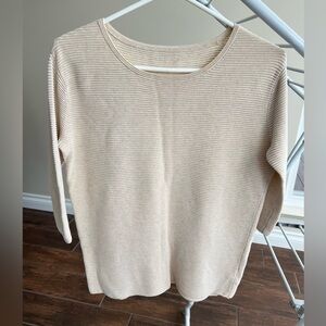 2/$25💙Aritzia Wilfred Linen Blend Sweater Top Pullover